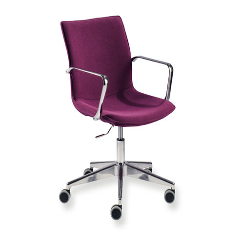 Sedia contemporanea - UF 180 - DRIGANI SRL - da interno / in tessuto / con supporto in metallo
