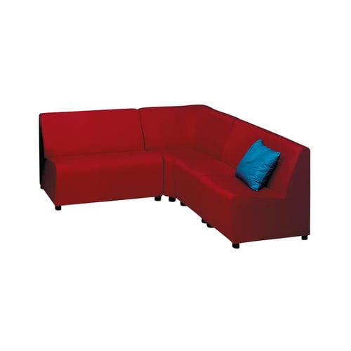 Divanetto imbottito modulare - PL STELLA 1 - DRIGANI SRL - contemporaneo / in schiuma di poliuretano / con schienale