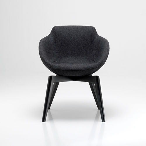 Sedia contemporanea - PL 5005 - DRIGANI SRL - da interno / in velluto / in pelle