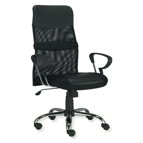 Sedia da ufficio contemporanea - UF 573 - DRIGANI SRL - da interno / in tessuto / in ecopelle