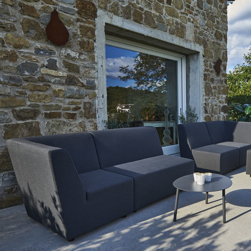 Divano modulare - SHAPE - DRIGANI SRL - contemporaneo / da giardino / in tessuto