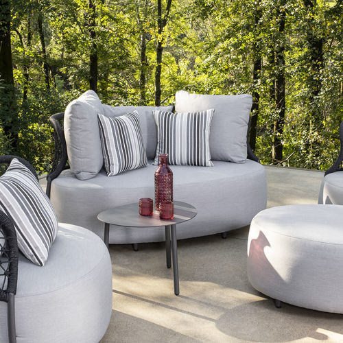 Divano compatto - COBBE - DRIGANI SRL - contemporaneo / da esterno / in tessuto