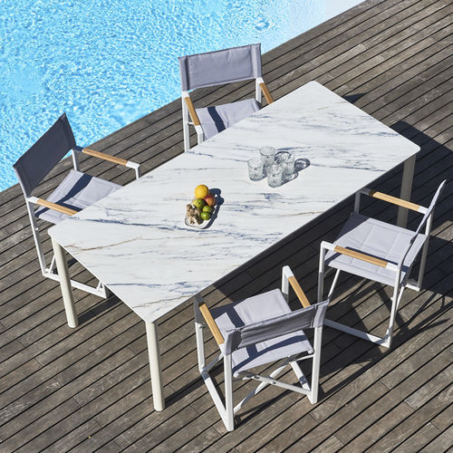 Sedia contemporanea - SAMOA - DRIGANI SRL - da giardino / da interno / in Textilene®