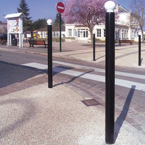 Dissuasore di sicurezza - SPHERE DDA COMPLIANT - PROCITY - fissa / amovibile / in acciaio galvanizzato