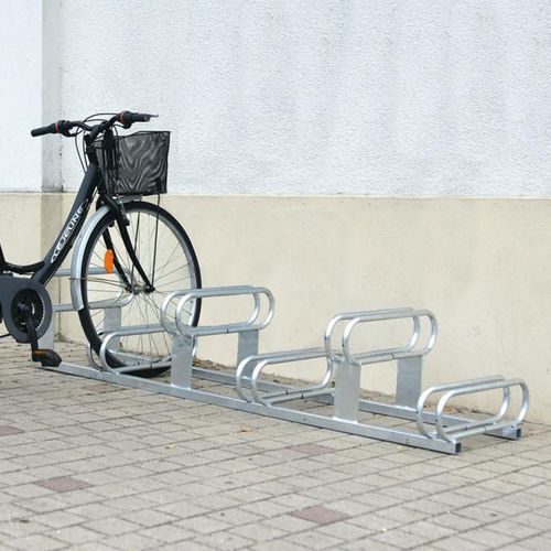 Rastrelliera per biciclette a pavimento - HIGH-LOW RACK 6 SPACE - PROCITY - orizzontale / per spazi pubblici / in acciaio galvanizzato