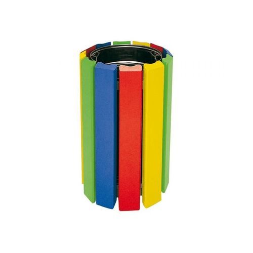 Portarifiuti in legno esotico - JUNIOR COLOGNE - PROCITY - in legno di latifoglie / da esterno / per raccolta differenziata
