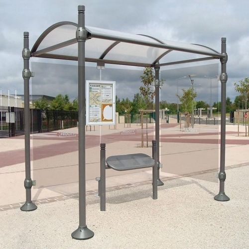 Panca per spazi pubblici classica - ESTORIL CITY - PROCITY - in lamiera forata / in lamiera d'acciaio / in acciaio