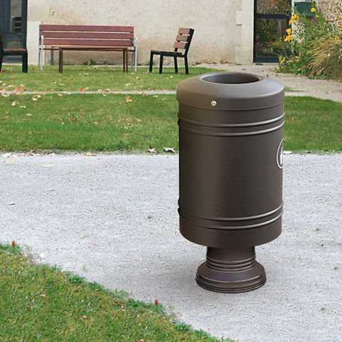 Portarifiuti in acciaio - GASCOGNE - PROCITY - in zinco / in ghisa di alluminio / da esterno
