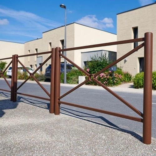 Barriera di protezione - DOME TOP - PROCITY - per parcheggi / fissa / in acciaio