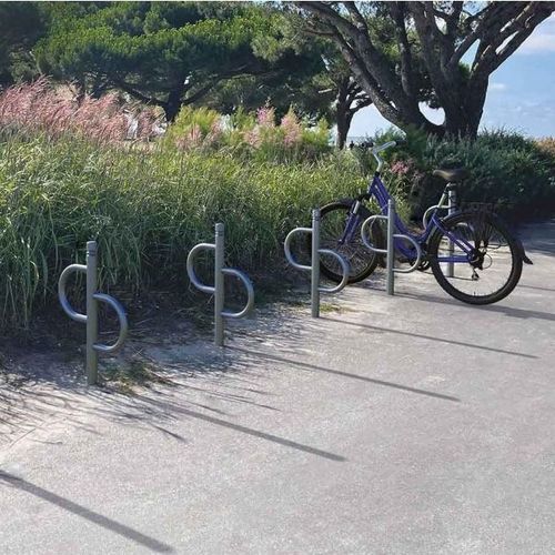 Poggia-biciclette a pavimento - PROVINCE TRADITION CITY - PROCITY - verticale / per spazio pubblico / in acciaio galvanizzato