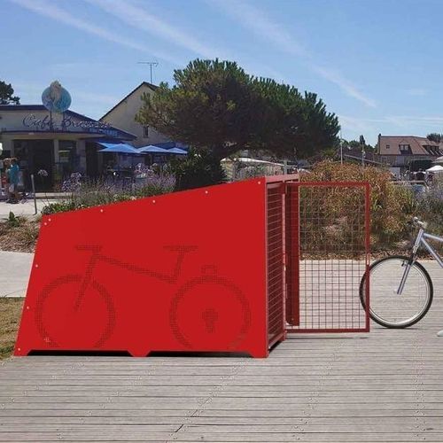 Pensilina per biciclette sicura - BERLIN - PROCITY - in acciaio galvanizzato / per spazi pubblici