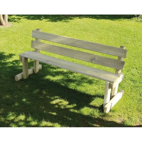 Panca per spazi pubblici in legno - PORTO JUNIOR - PROCITY - con schienale / per bambini / da esterno