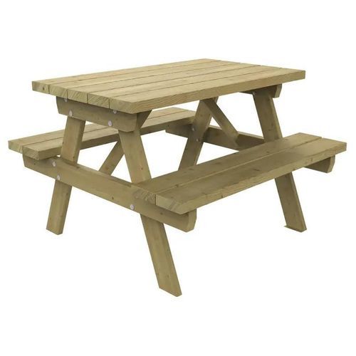 Tavolo da picnic contemporaneo - Turin junior - PROCITY - in legno / in pino / rettangolare