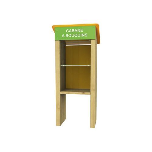 Libreria contemporanea - 310900 - PROCITY - per spazi pubblici / da esterno / in polietilene ad alta densità HDPE