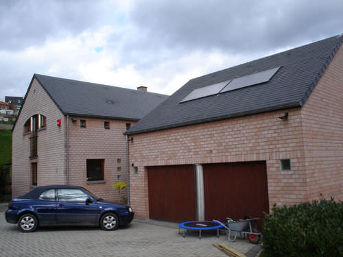 Pannello solare termico piano - ECOSOL - ESE - in vetro antiriflesso / con telaio