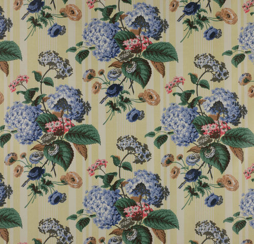 Tessuto da tappezzeria - HYDRANGEA - Colefax & Fowler - a fiori / in cotone