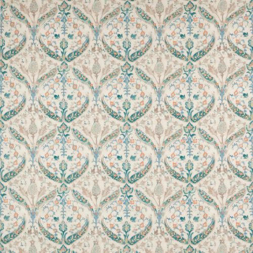 Tessuto da tappezzeria - YASAMIN - Colefax & Fowler - per tende / a fiori / in lino