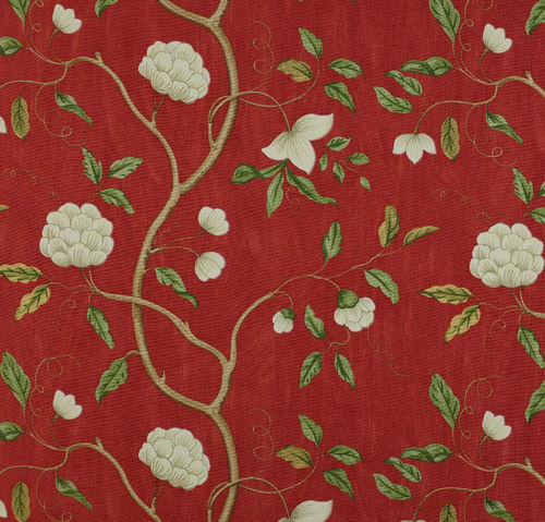 Tessuto da tappezzeria - SUMMER PALACE : SNOW TREE - Colefax & Fowler - a fiori / in lino