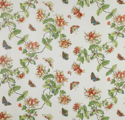 Tessuto da tappezzeria - HONEYSUCKLE - Colefax & Fowler - a fiori / in cotone