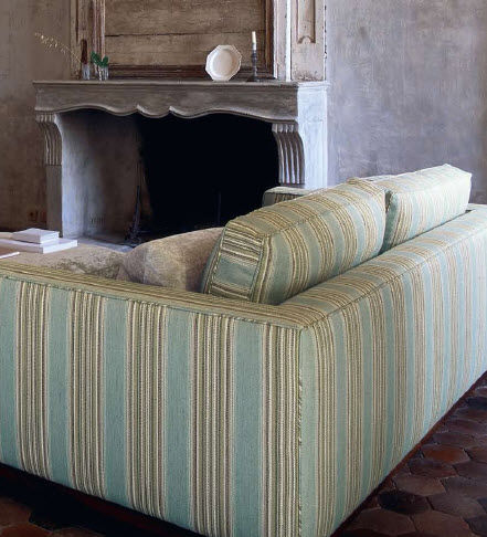 Tessuto da tappezzeria - VERYAN : MERRYN STRIPE - Colefax & Fowler - a motivi / in viscosa