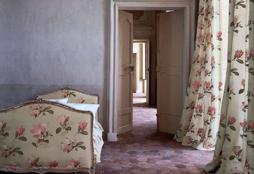 Tessuto per tende - VERYAN - Colefax & Fowler - a motivi / in lino