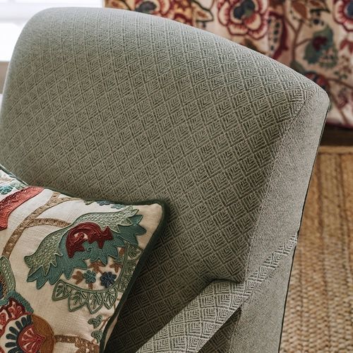 Tessuto da tappezzeria - CLANCEY - Colefax & Fowler - per tende / con motivi geometrici / in cotone