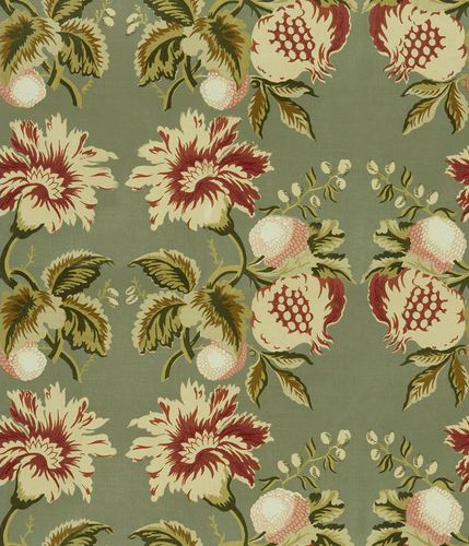 Tessuto per tende - JESSUP - Lee Jofa - da tappezzeria / a fiori / in cotone