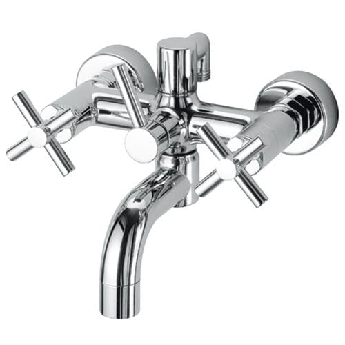Miscelatore doppio comando per vasca - 35.3400.0  - Fir Italia - da parete / in metallo cromato / da bagno