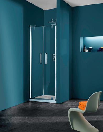 Parete doccia battente - REFRESH PURE - Hüppe - a nicchia