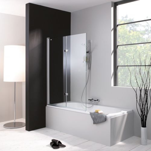 Sopravasca battente - 501 DESIGN PURE - Hüppe - senza telaio