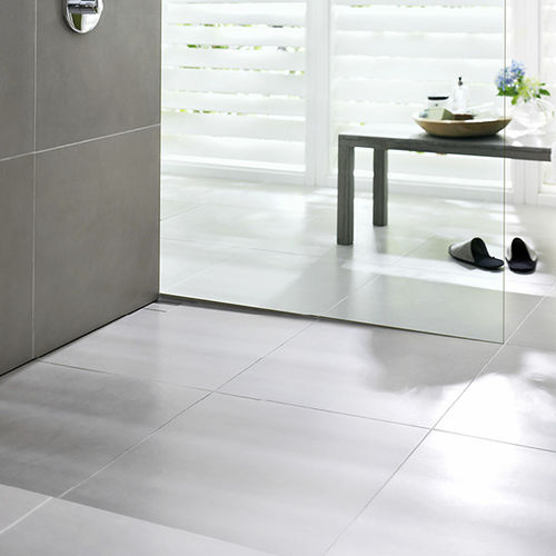 Piatto doccia rettangolare - PORESTA® SLOT S - Poresta systems - piastrellabile / rasoterra / ultrapiatto