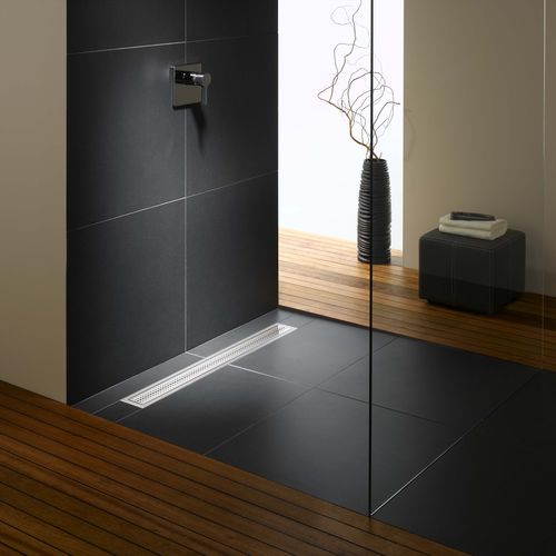 Piatto doccia rettangolare - PORESTA® BFR 75 - Poresta systems - piastrellabile / rasoterra / in ceramica