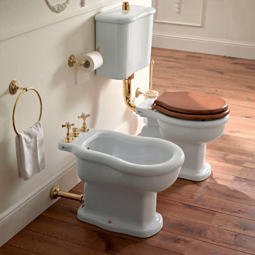 WC da appoggio - 7096_7020 + S045 + 7029 + MC07 - Sbordoni - in ceramica / per uso residenziale / contract