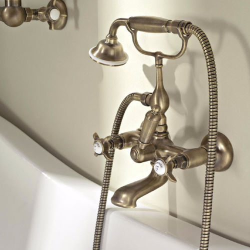 Miscelatore doppio comando per vasca - SB116BT - Sbordoni - da parete / in metallo / da bagno