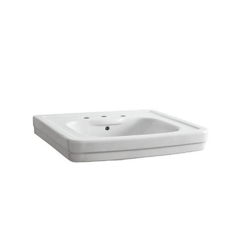 Lavabo sospeso - 5775 - Sbordoni - in ceramica / rettangolare / 1 foro