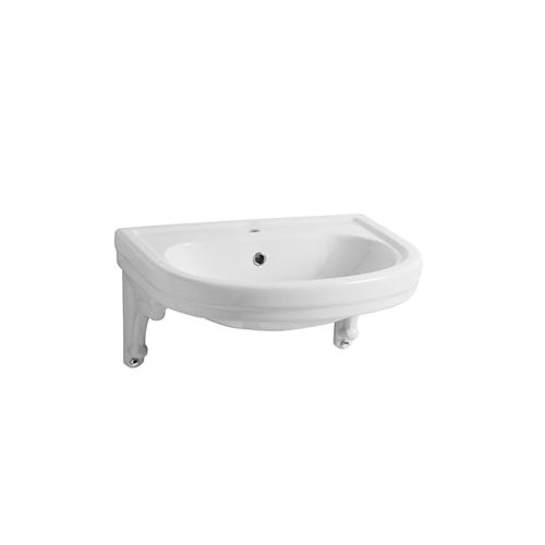 Lavabo sospeso - 5359 + 5359M - Sbordoni - in ceramica / rettangolare / 1 foro