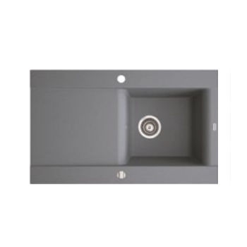 Lavello a 1 vasca - VOGA II 840 1KO - Marmorin - con gocciolatoio / in composito / da incasso
