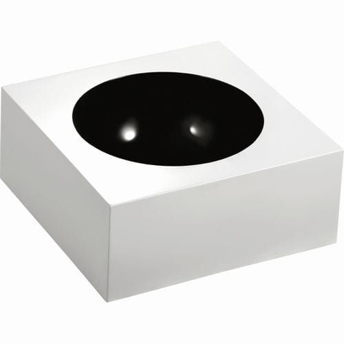 Lavabo da appoggio - REA  - Marmorin - in ceramica / rotondo / contemporaneo