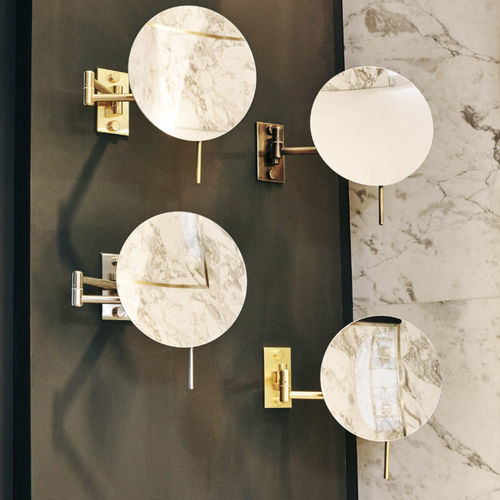 Specchio da bagno a muro - Épure - Miroir Brot - contemporaneo / rettangolare / rotondo