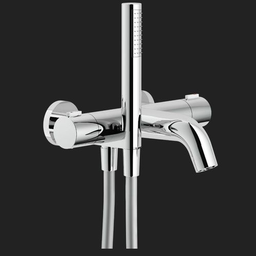 Miscelatore da doccia - LIKID: LK00010/2CR - Nobili Rubinetterie - per vasca / da parete / in ottone