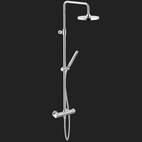Colonna doccia termostatica - LIKID: LK00030/50CR - Nobili Rubinetterie - da parete / contemporanea / con doccia a mano