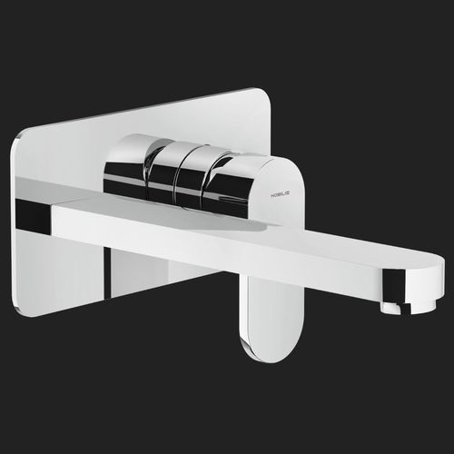 Miscelatore per lavabo - UP: UP94198/1CR, WE00198CR - Nobili Rubinetterie - da parete / in ottone / da bagno
