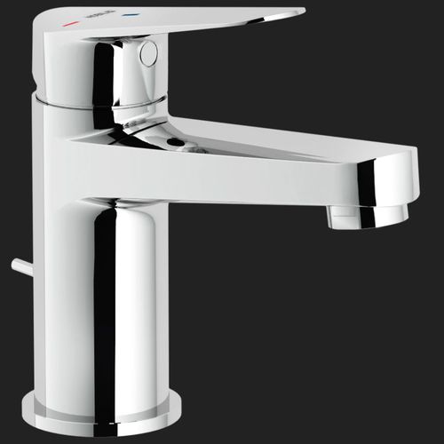 Miscelatore per lavabo - BLUES: BSE101118/1CR - Nobili Rubinetterie - da appoggio / in ottone cromato / in acciaio inossidabile