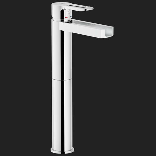 Miscelatore per lavabo - NEW ROAD: RDC0128/2CR - Nobili Rubinetterie - da appoggio / in ottone cromato / in acciaio inossidabile