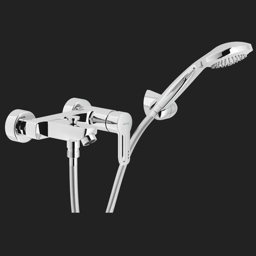 Miscelatore da doccia - NEW ROAD: RD00110CR - Nobili Rubinetterie - per vasca / da parete / in ottone