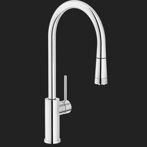 Miscelatore da appoggio - WEB: WB00117/1CR - Nobili Rubinetterie - in ottone / in acciaio inossidabile / da cucina