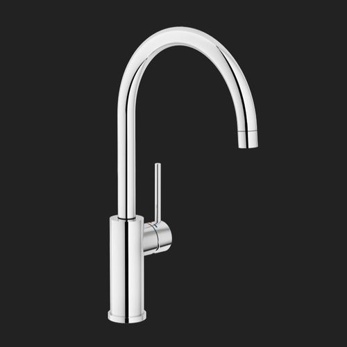 Miscelatore da appoggio - WEB: WB00113CR - Nobili Rubinetterie - in ottone cromato / in acciaio inossidabile / da cucina