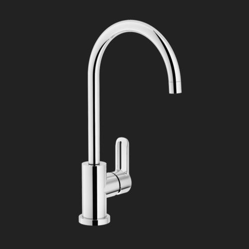 Miscelatore da appoggio - NEW ROAD: RD00133CR - Nobili Rubinetterie - in ottone / in acciaio inossidabile / da cucina
