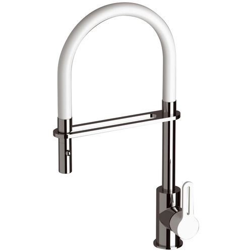 Miscelatore da appoggio - SR546 - Remer Rubinetterie - in ottone cromato / da cucina / 1 foro