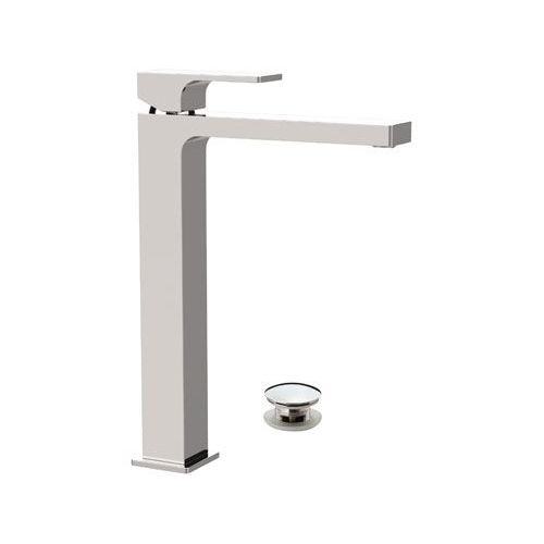Miscelatore per lavabo - AU10L - Remer Rubinetterie - da appoggio / in ottone cromato / da bagno
